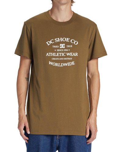 DC Shoes T-Shirt World Renowed - Grün