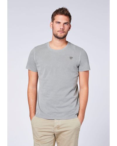 Chiemsee T-Shirt in groß Größen - Grau