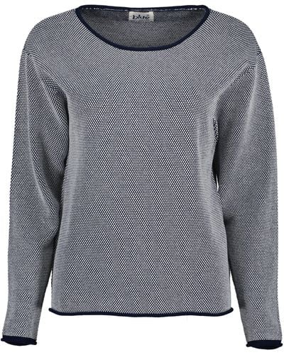 Blue Seven Strickpullover Pullover AZZURRO (1-tlg) - Grau