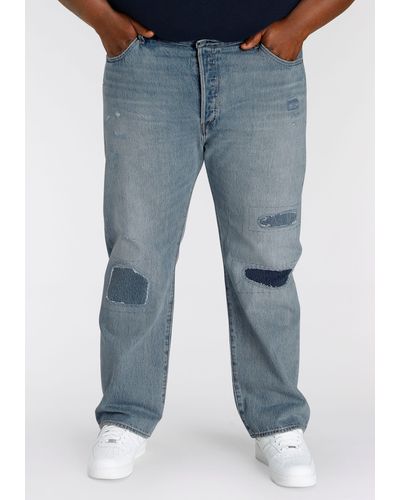 Levi's Levi's® Plus Straight-Jeans 501 - Blau