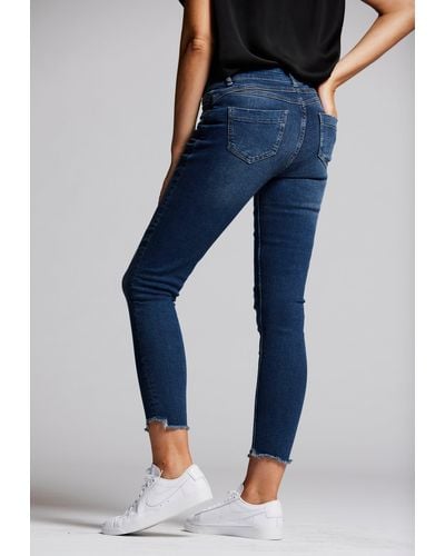 Andijamo-Fashion Skinny-fit-Jeans HONEY GOTS zertifiziert - Blau