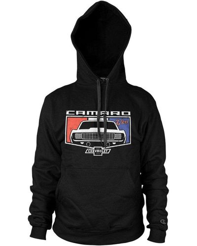 Camaro Kapuzenpullover Chevrolet Emblem Hoodie - Schwarz