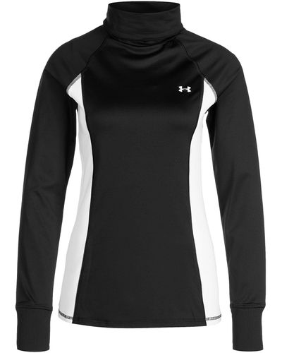 Under Armour ® Trainingspullover Cold Weather Funnel Neck Longsleeve - Schwarz