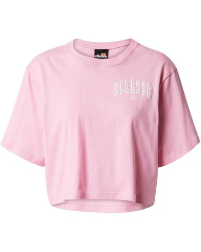Ellesse T-Shirt Beneventi (1-tlg) Plain/ohne Details - Pink