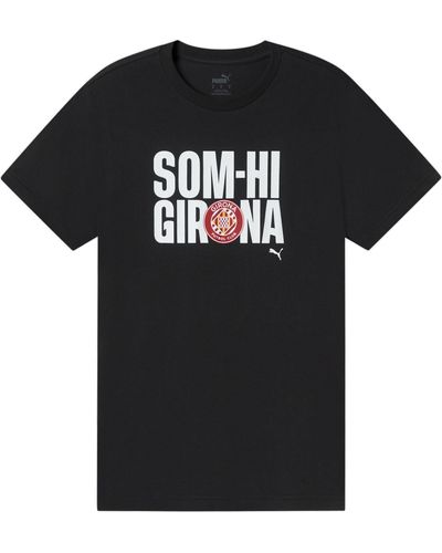 PUMA Girona FC T-Shirt - Schwarz