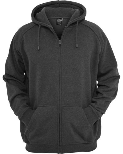 Urban Classics Sweatshirt Zip Hoody - Grau