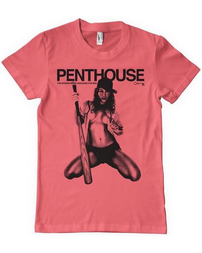 Penthouse May 2006 Cover T-Shirt - Pink