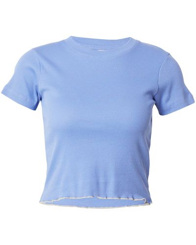 Iriedaily T-Shirt Konti (1-tlg) Plain/ohne Details - Blau