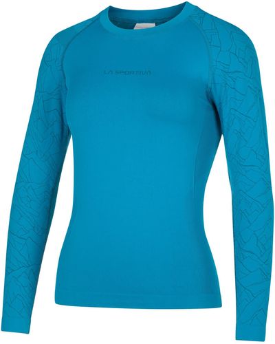 La Sportiva Langarmshirt W Blaze Long Sleeve - Blau