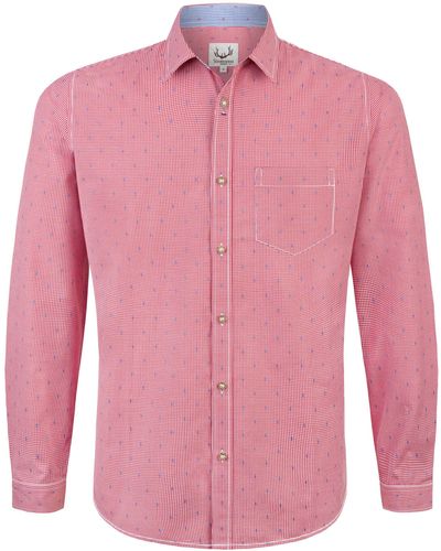 Stockerpoint Trachtenhemd Raul - Pink
