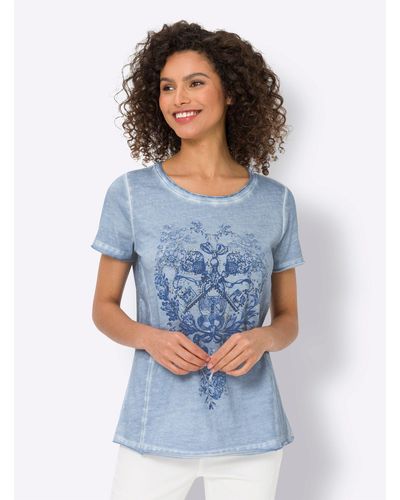 heine T-Shirt - Blau