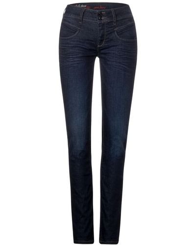 Street One Regular-fit-Jeans Style QR Jane.mw.blue - Blau