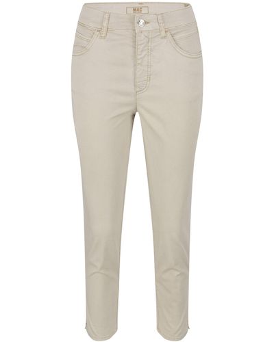 M·a·c Stretch-Jeans MELANIE 7/8 smoothly beige PPT 5015-00-0430 214R - Weiß