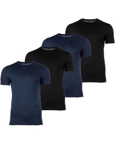 DIESEL T-Shirt 4er Pack - UMTEE-RANDAL-TUBE - Blau
