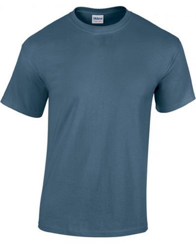 Gildan Rundhalsshirt Heavy Cotton T-Shirt - Blau
