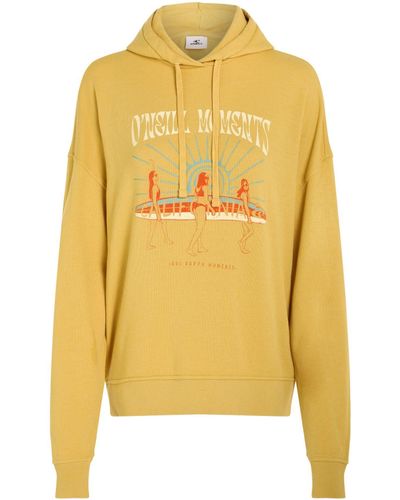O'neill Sportswear ' Kapuzensweatshirt BEACH VINTAGE HOODIE - Gelb