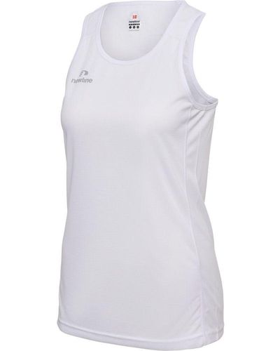 Newline T-Shirt Women'S Athletic Running Singlet - Weiß