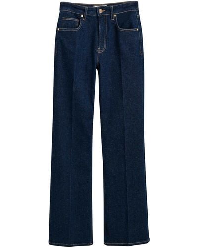 GANT 5-Pocket- Slim-Jeans mit Bügelfalte - Blau