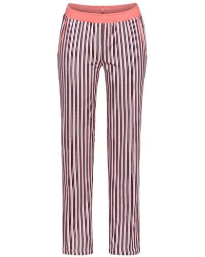 Ringella Pyjamahose Schlafanzug Hose (1-tlg) auch in groß Größen - Rot