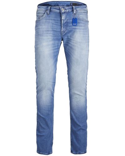 Jack & Jones Regular-fit-Jeans (1-tlg) - Blau
