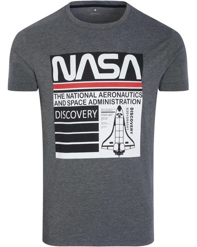 NASA T-Shirt grau