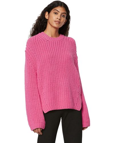 Marc O' Polo Marc OPolo Strickpullover "aus softer Schurwolle" - Pink