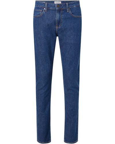 Calvin Klein Jeans SLIM FIT MID BLUE - Blau