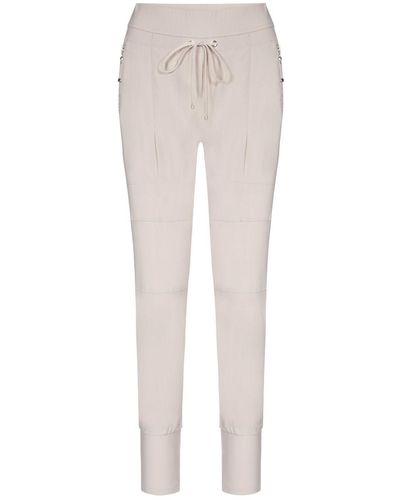 RAFFAELLO ROSSI 5-Pocket-Jeans Hose 340 - Weiß