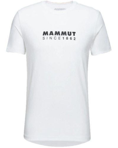 Mammut Core T-Shirt Men Logo - Weiß