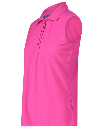 CMP Poloshirt W Polo Sleeveless - Pink