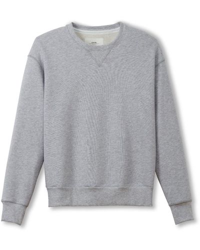 CALIDA Sweatshirt (1-tlg) Plain/ohne Details - Grau