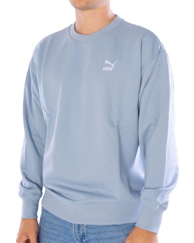 PUMA Sweater Sweatpulli Classics Relaxed - Blau
