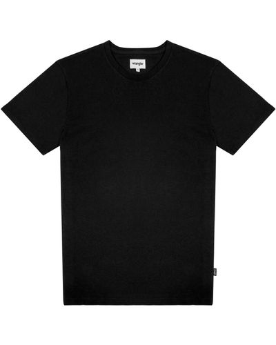 Wrangler T-Shirt Pack Kurzarmshirt Regular Fit im (2-tlg) - Schwarz