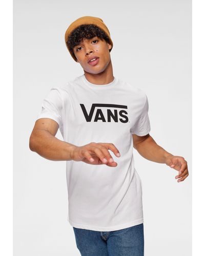 Vans T-Shirt MN CLASSIC mit großem Logoprint - Weiß