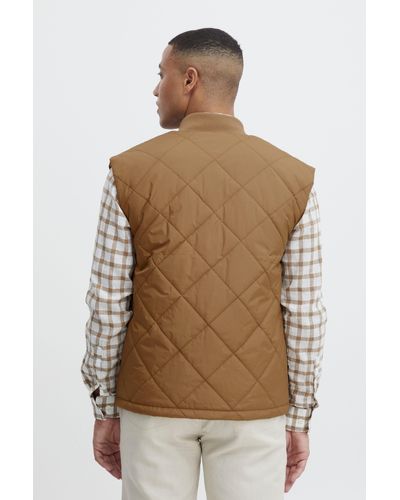 Casual Friday Steppweste CFOlas 0055 quilted vest - Braun