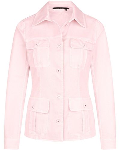 MARC AUREL Fieldjacket aus Baumwoll-Lyocell-Mix - Pink