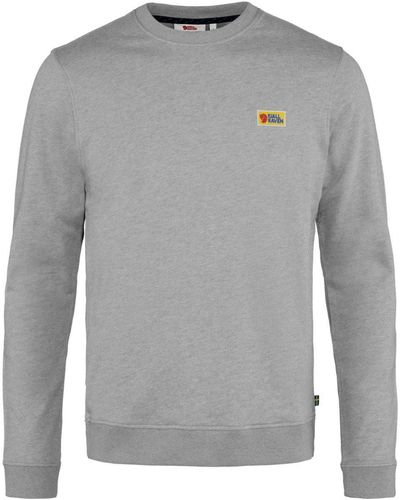 Fjallraven Sweatshirt Vardag Sweater - Grau