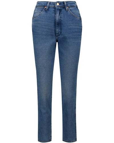 Wrangler 5-Pocket- Jeans Slim Fit (1-tlg) - Blau