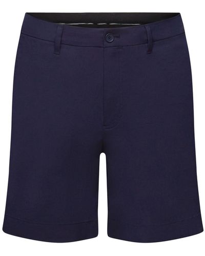 Esprit Chino-Shorts aus Stretch-Twill (1-tlg) - Blau