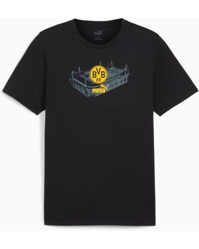 PUMA BVB Borussia Dortmund Ftblicons T Shirt (1-tlg) - Schwarz