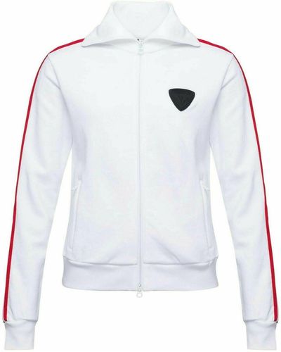 Rossignol Sweatshirt TRACK-JOGGINGJACKE JOGGINGANZUG JACKE TRACKSUIT JACKET SWEAT - Weiß