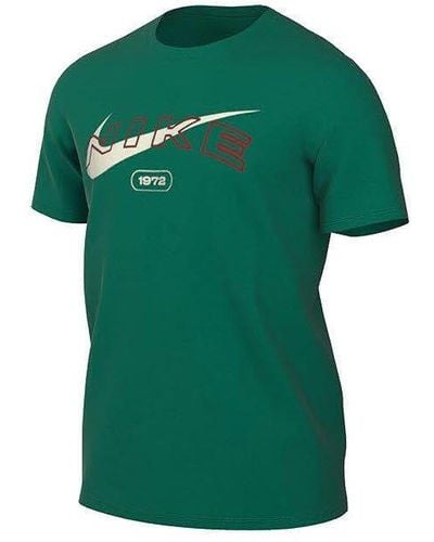 Nike T-Shirt M NSW TEE CLUB SSNL HBR - Grün