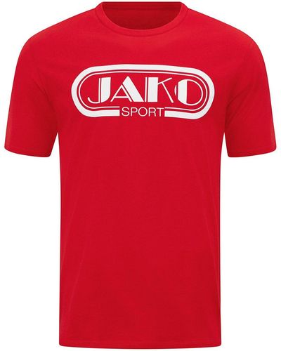 JAKÒ T-Shirt Retro - Rot