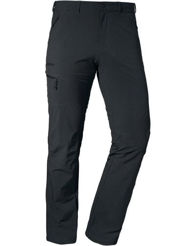 Schoeffel Trekkinghose Pants Koper1 BLACK - Blau
