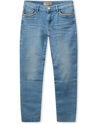 Mos Mosh 5-Pocket-Jeans - Blau