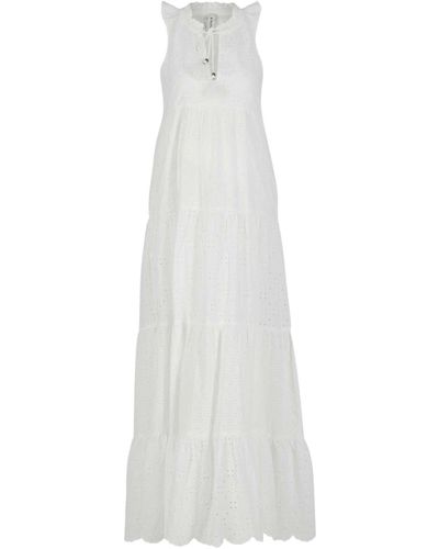 Pepe Jeans Sommerkleid Kleid NATHAN (1-tlg) - Weiß