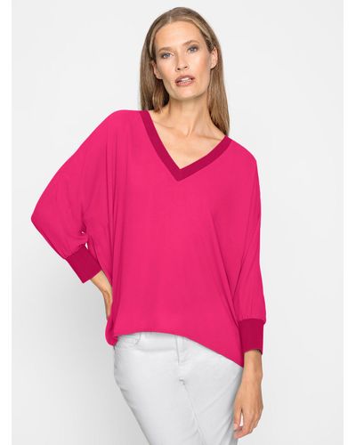 heine Klassische Bluse - Pink