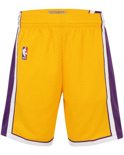 Mitchell & Ness Shorts LOS ANGELES LAKERS (1-tlg) - Gelb