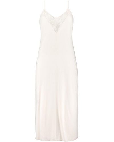 Aubade Unterkleid Kleid lang RL45 - Weiß