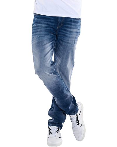 emilio adani Super-Stretch-Jeans slim fit - Blau